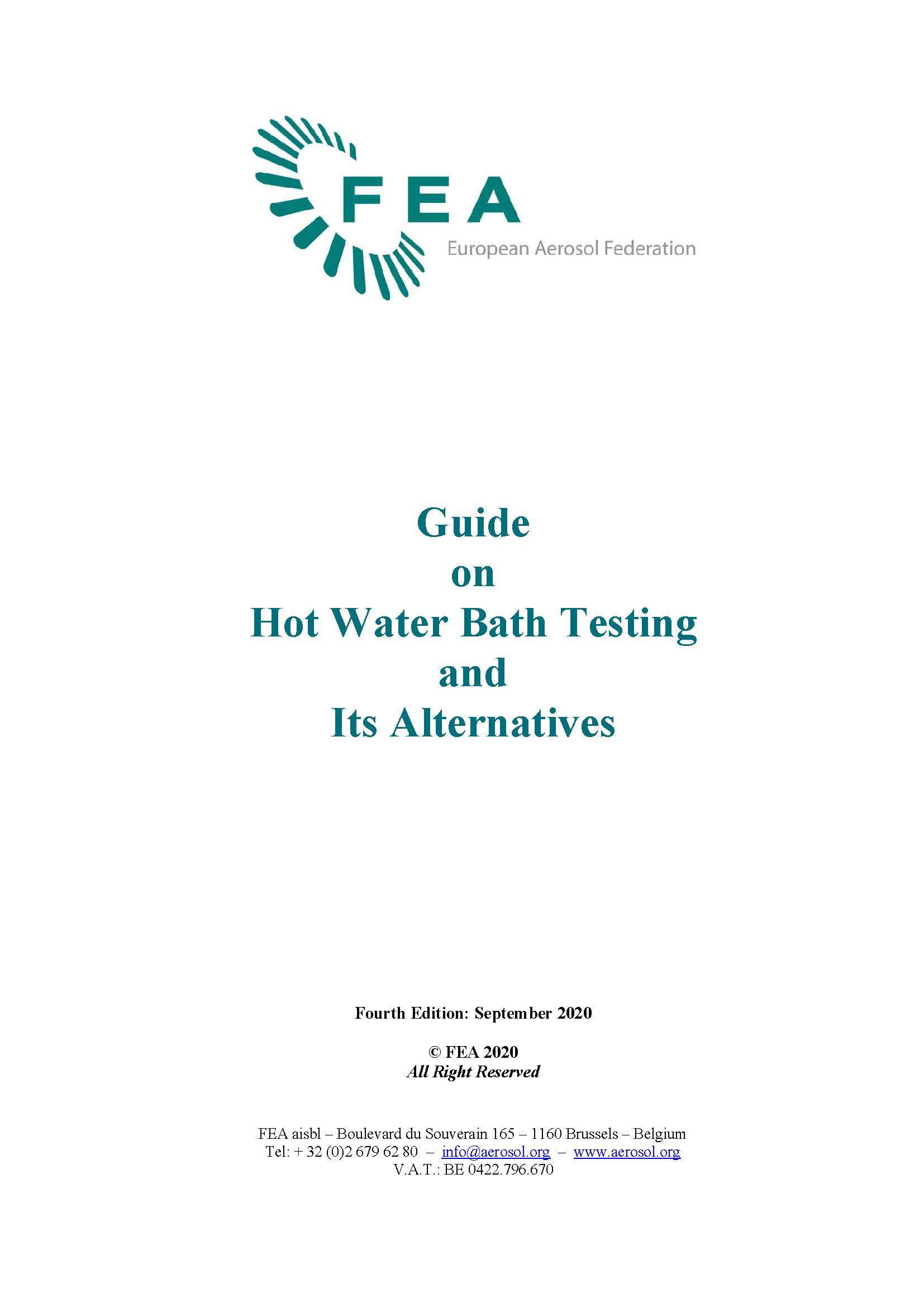 BAMA Guide to Hot Water Bath Testing and Its Alternatives